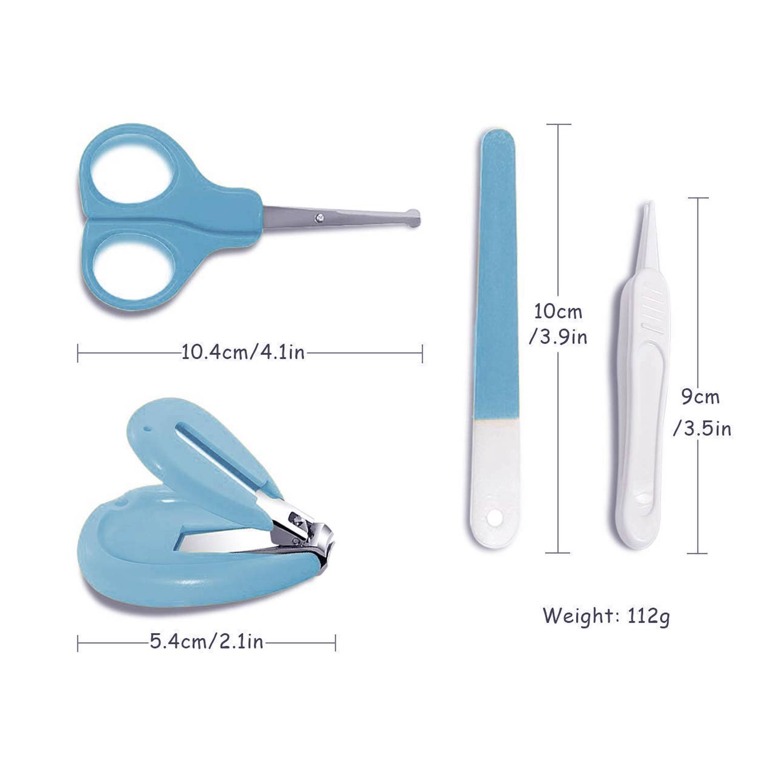 4 in 1 Baby Grooming Nail Cutter Kit 8