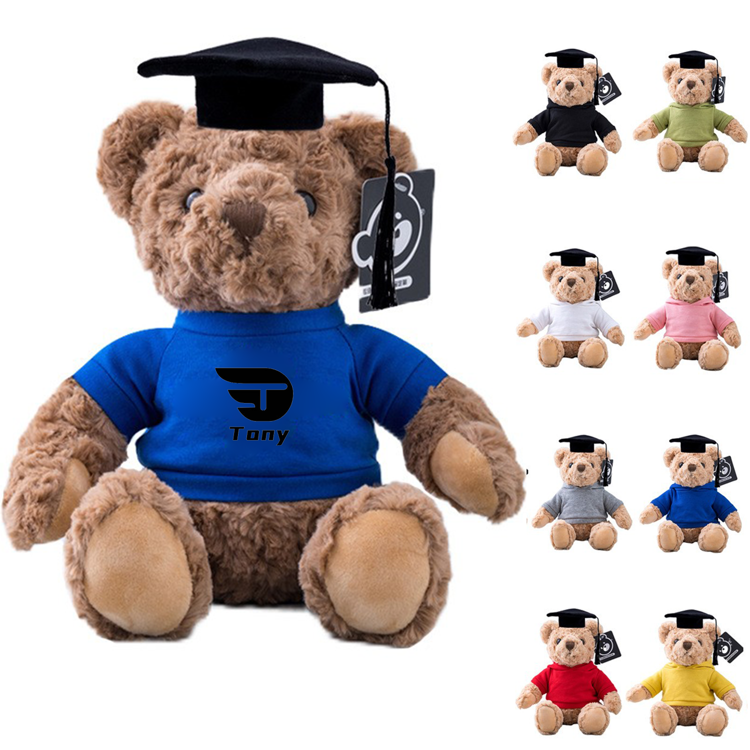 Graduation Plush Bear Doll 9
