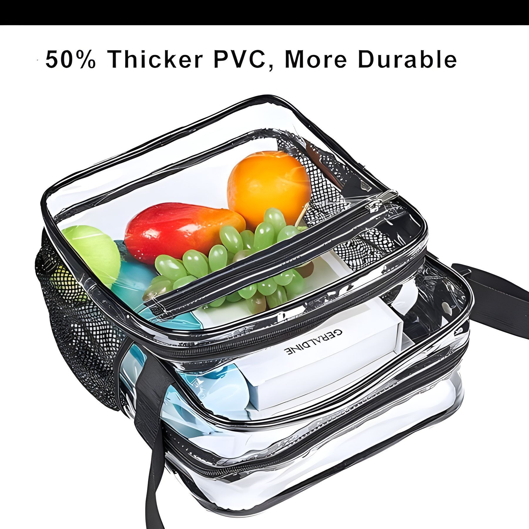 Stadium Approved Clear Crossbody Messenger Shoulder Bag 11