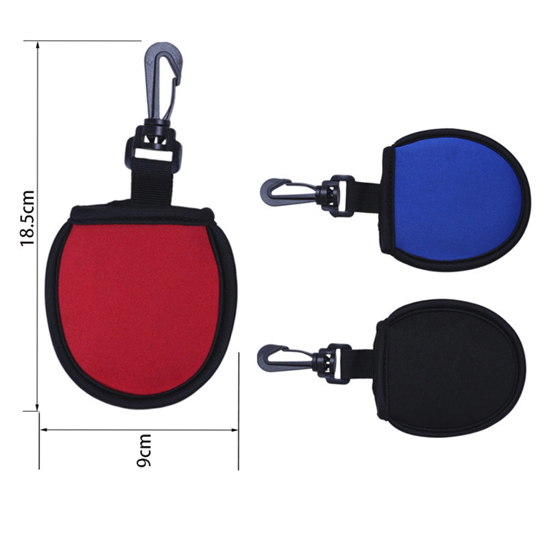 Portable Golf Ball Washer Cleaner Bag 7