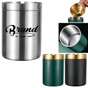 Stainless Steel Windproof Ashtray 1
