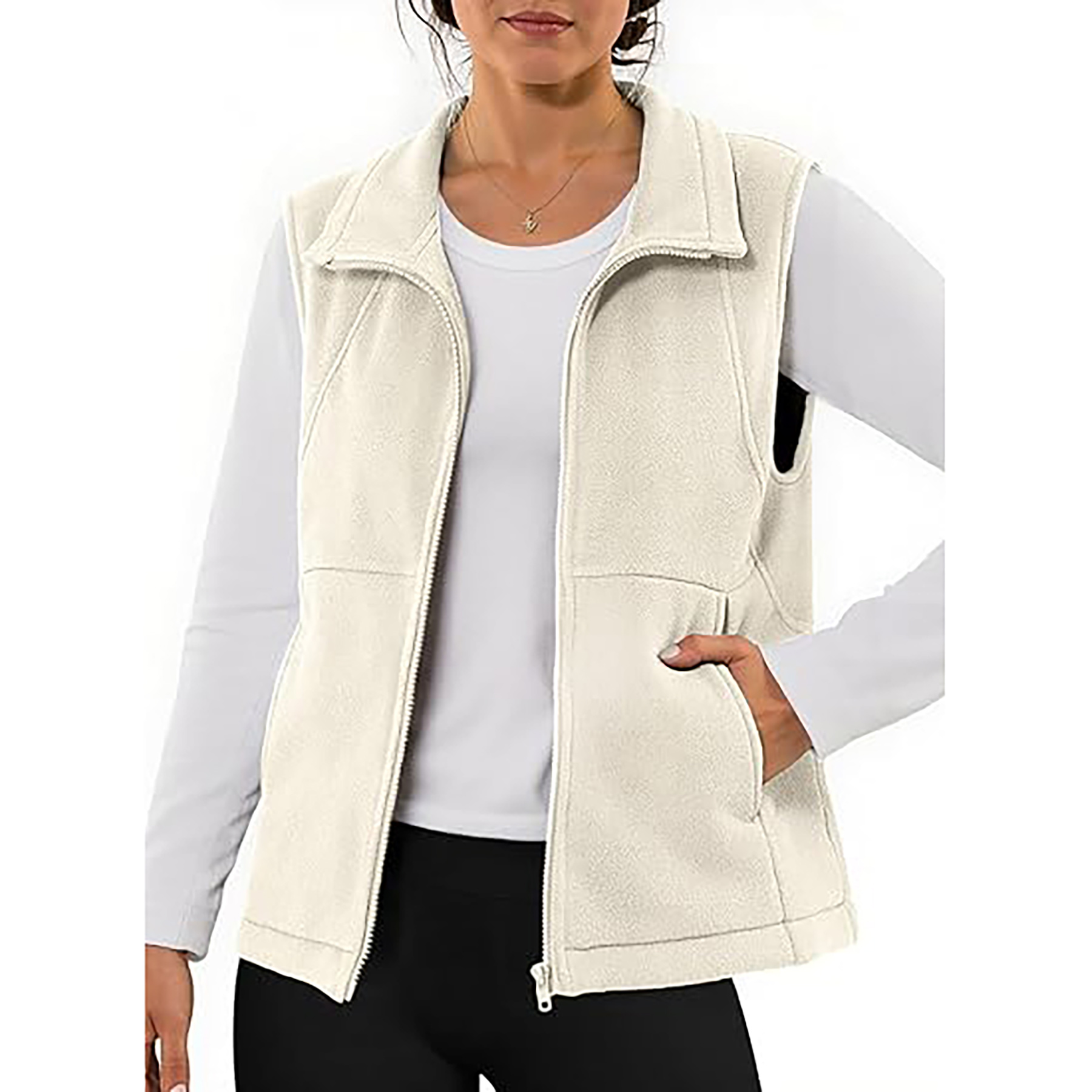 Women's Sleeveless Cardigan 2