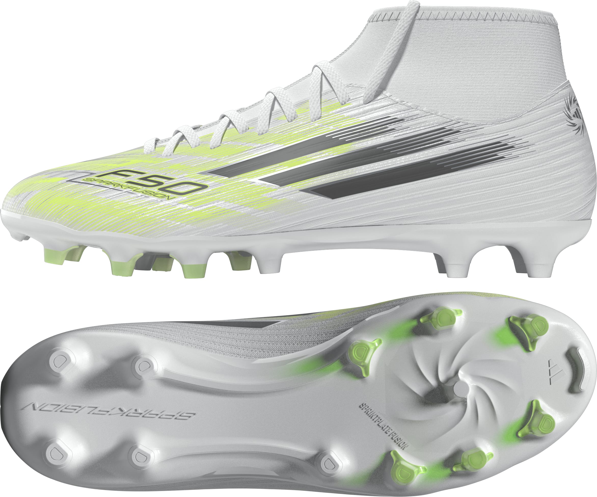 F50 SPARKFUSION CLUB Mid Cut Firm Ground / Artificial Ground Football Boots Womens 2