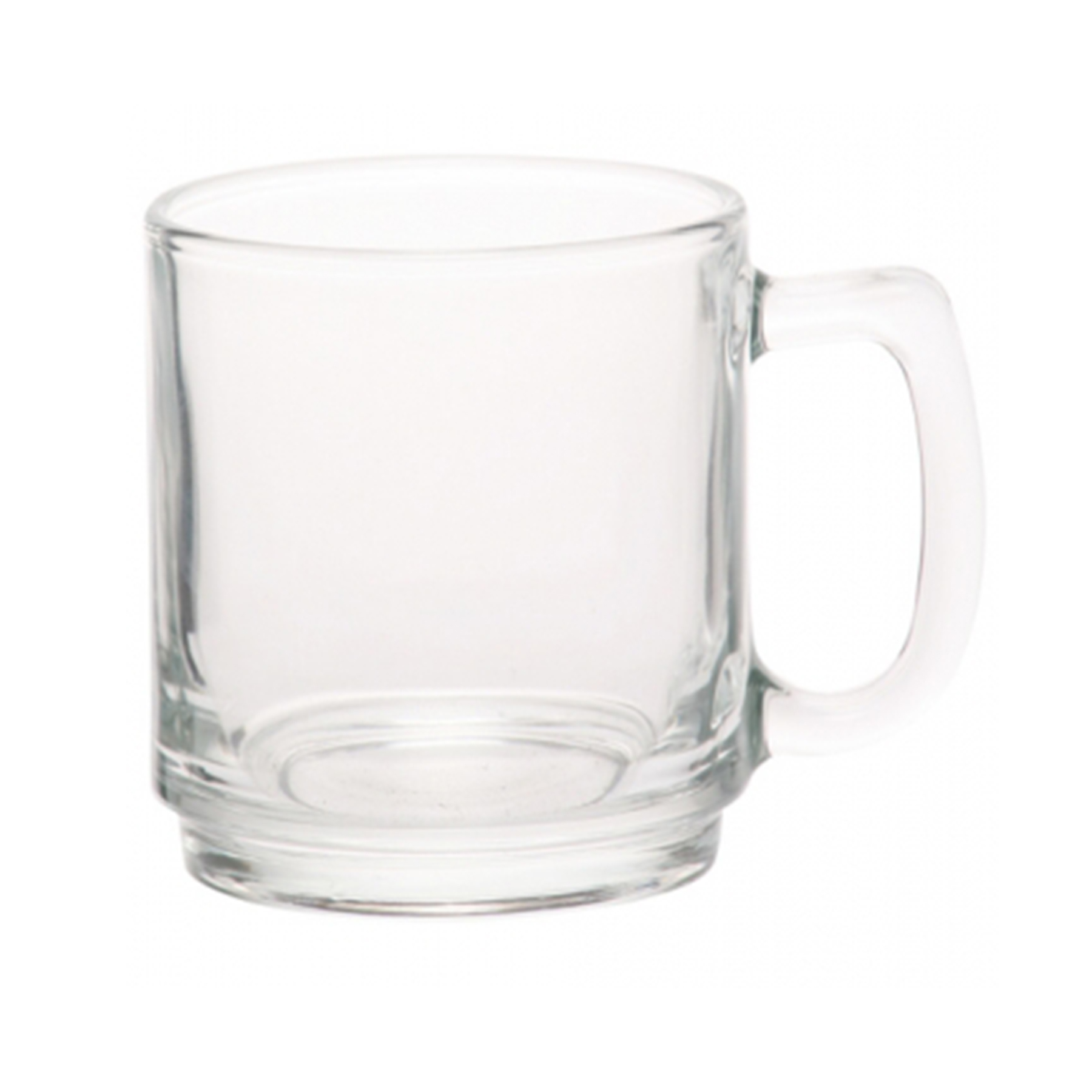 Cata Glass Coffee Mugs - 9 OZ. 5