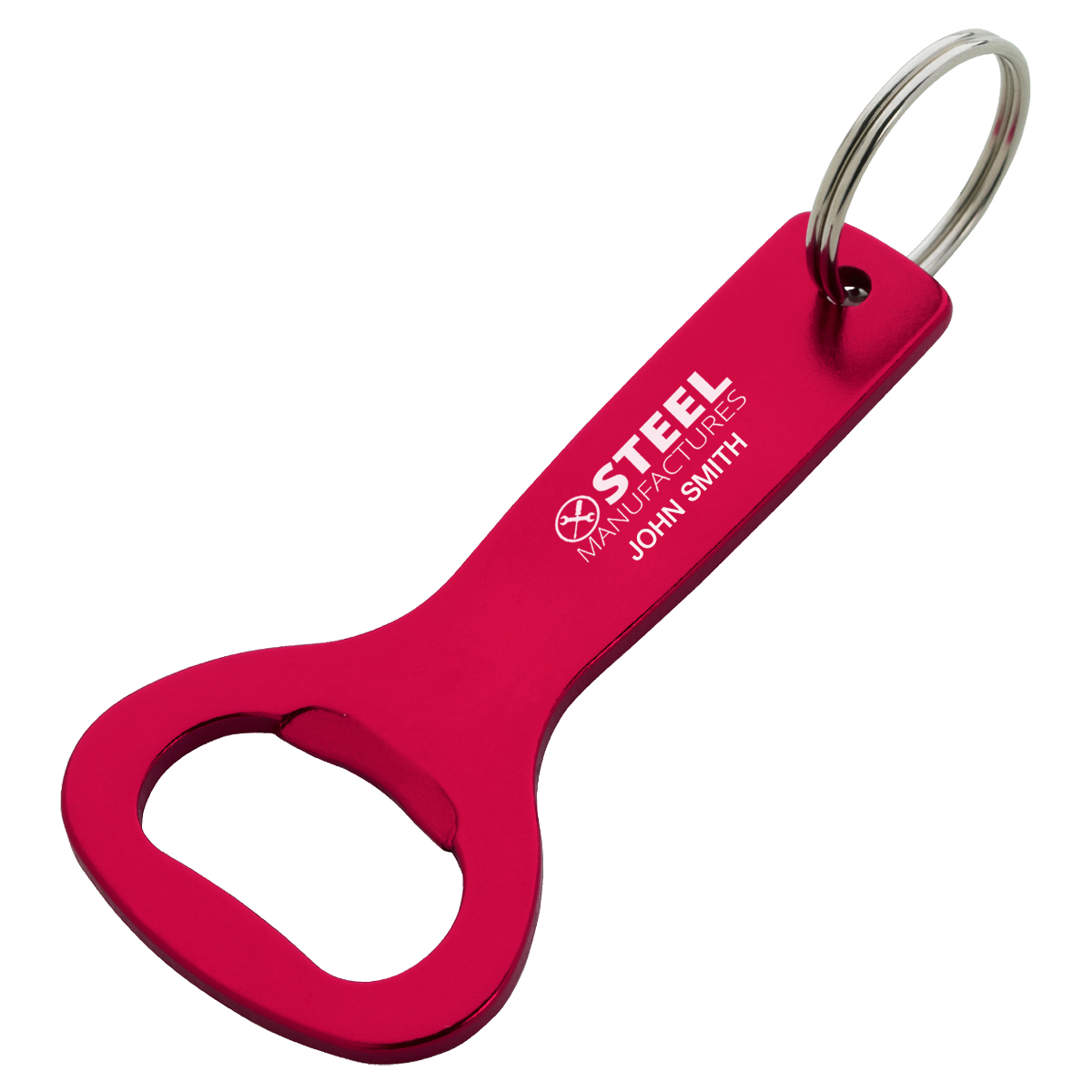 Aluminum Bottle Opener Key Ring 8