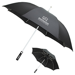 Parkside Auto-Open Umbrella with Contrasting Color Frame 4