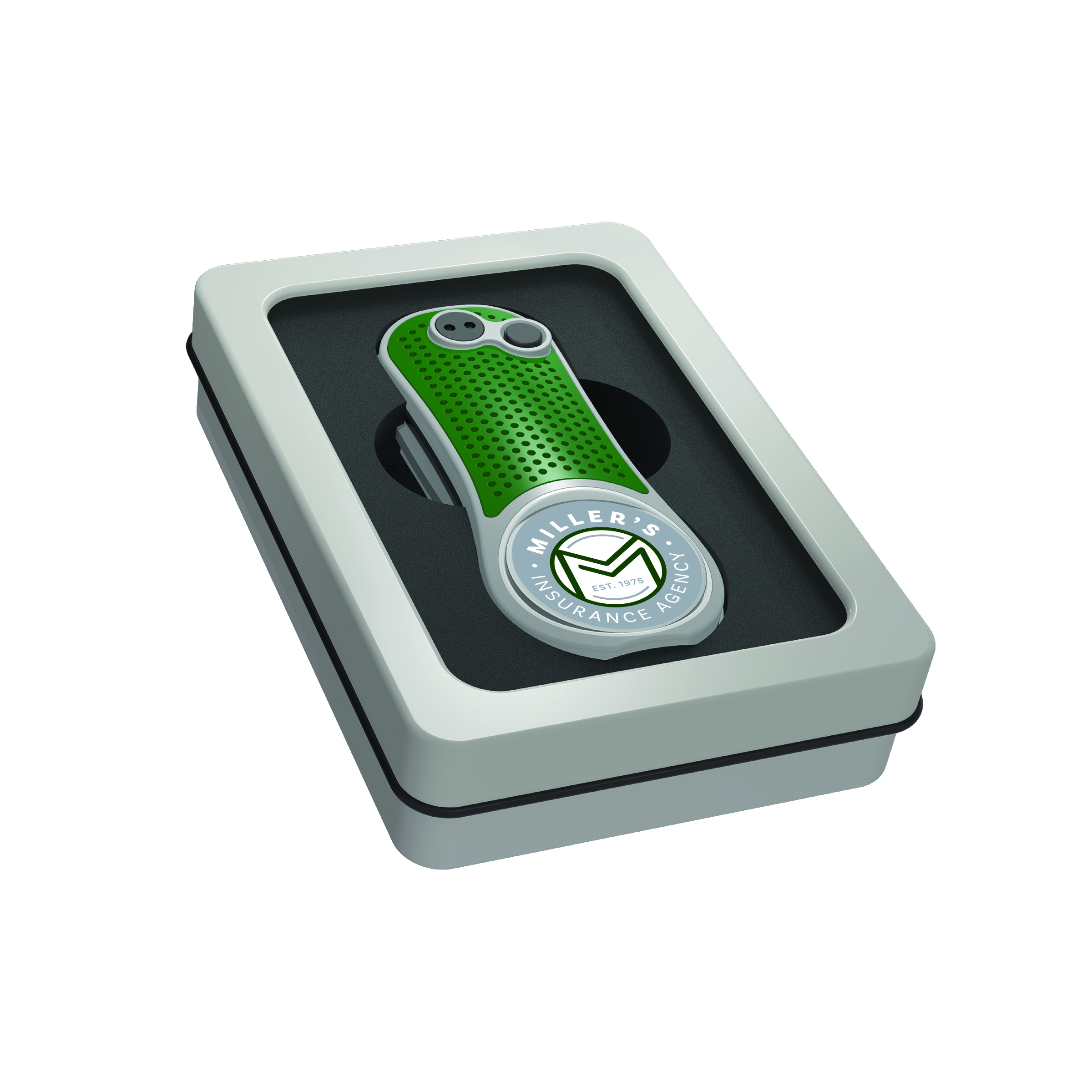 Pitchfix Hybrid Golf Divot Tool in Window Tin 25