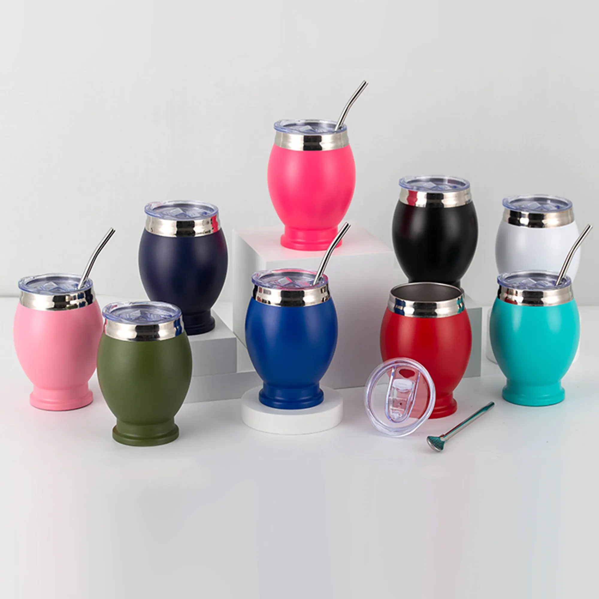 Double Wall Stainless Steel Mate Cup 5