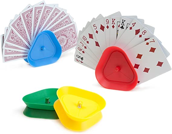 Triangle Shaped Hands-Free Playing Card Holder 5