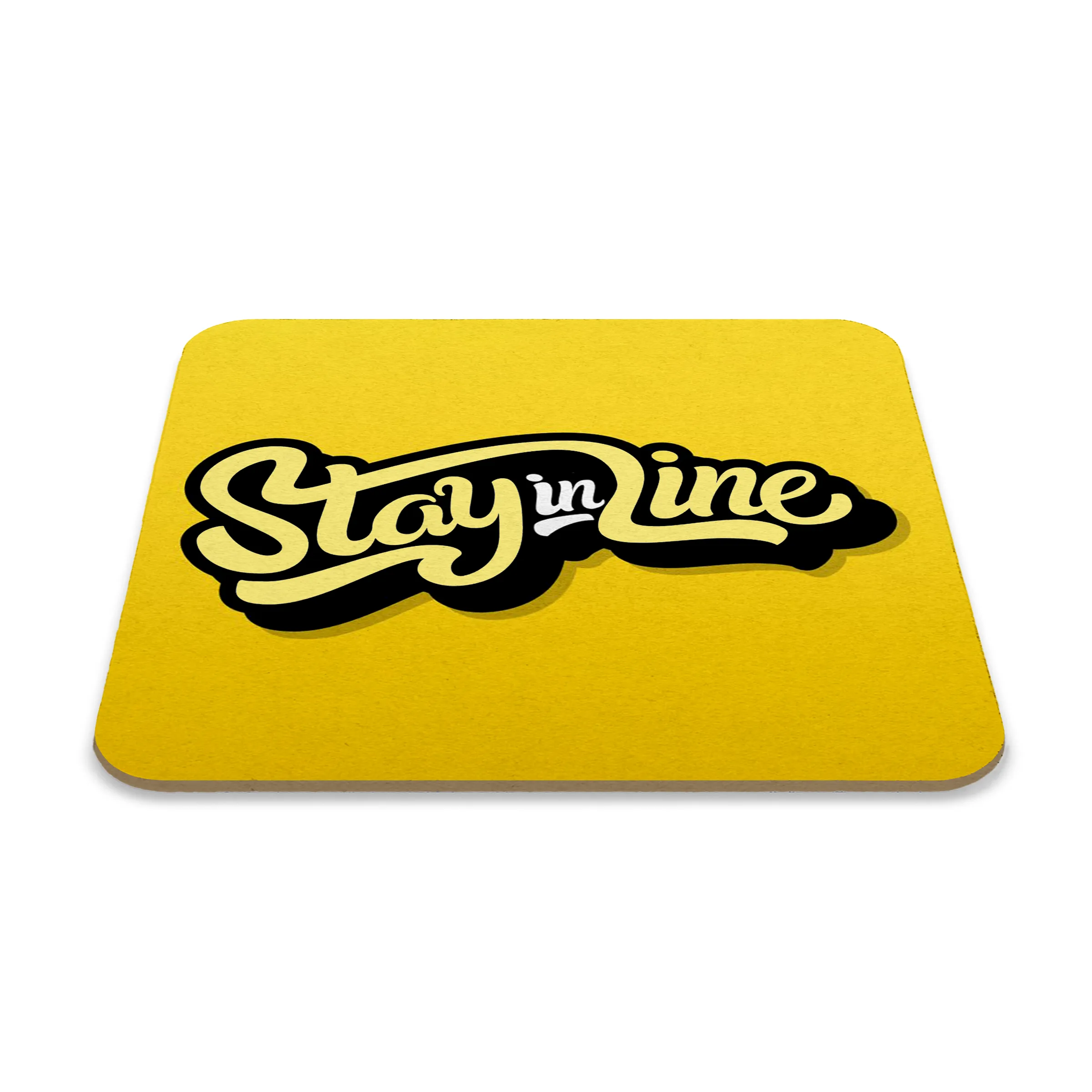 3.5" Square Pulpboard Coaster - 4 color print 9