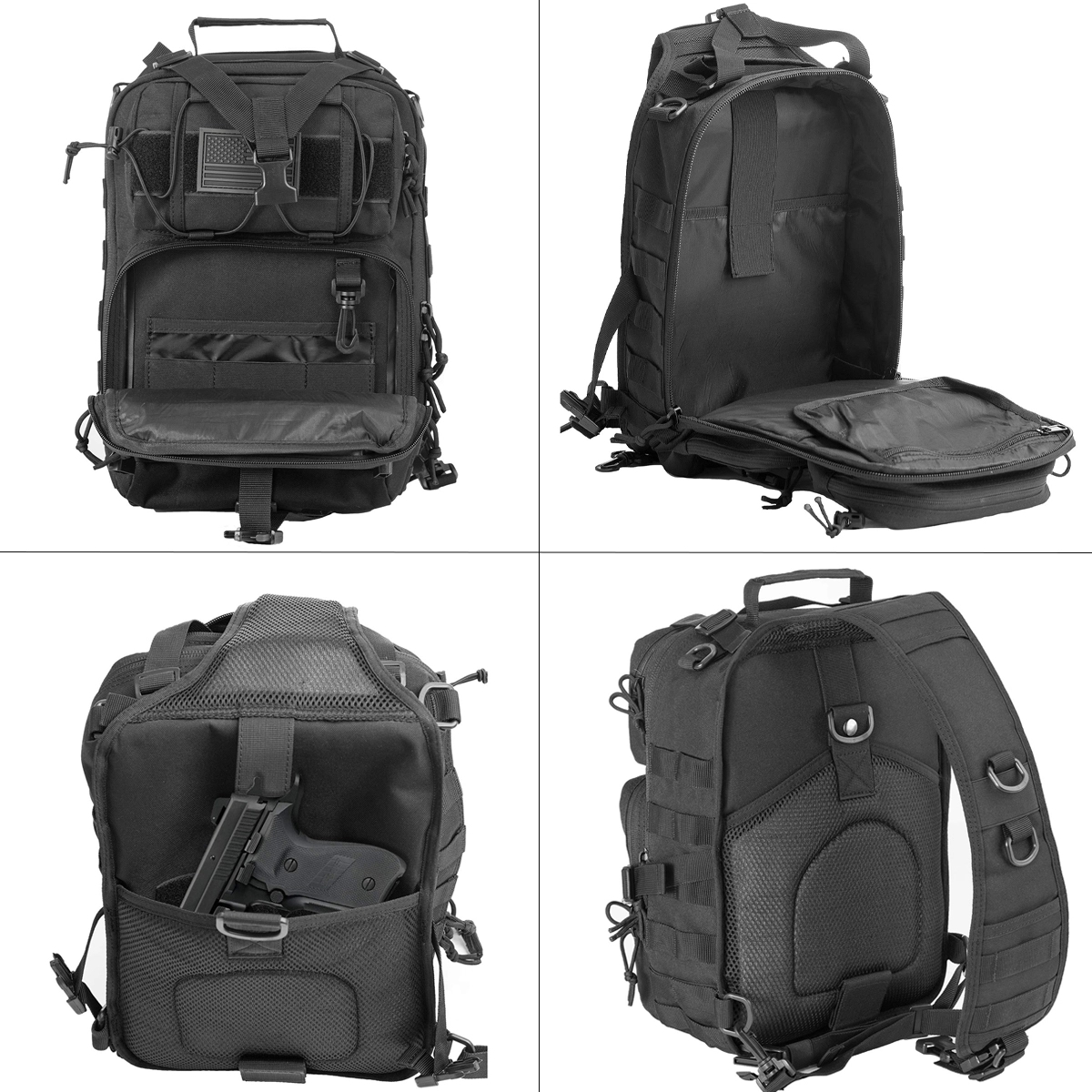 Tactical Sling Military Shoulder Backpack 4