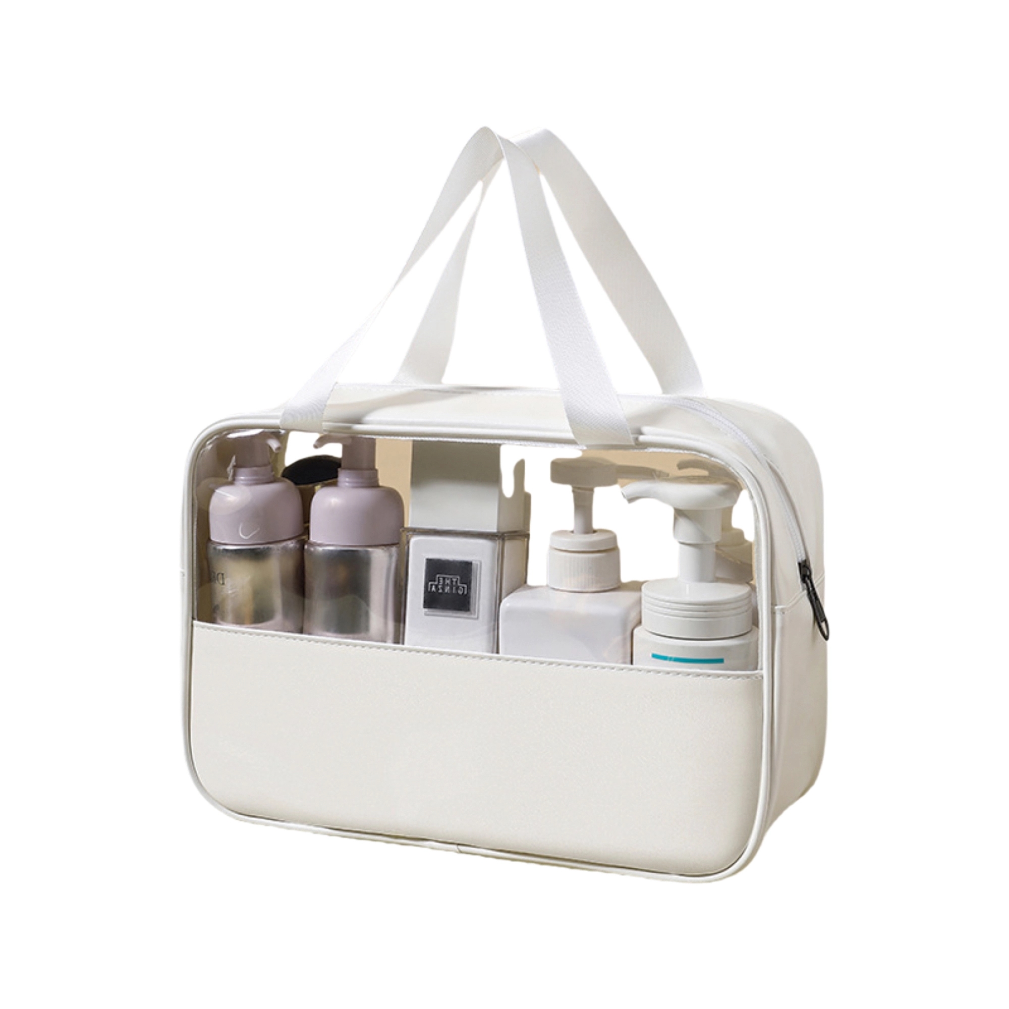 MOQ 50 PU Transparent Makeup Bag 9