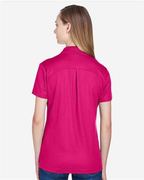 Women's CrownLux Performance® Plaited Polo - DG20W 30