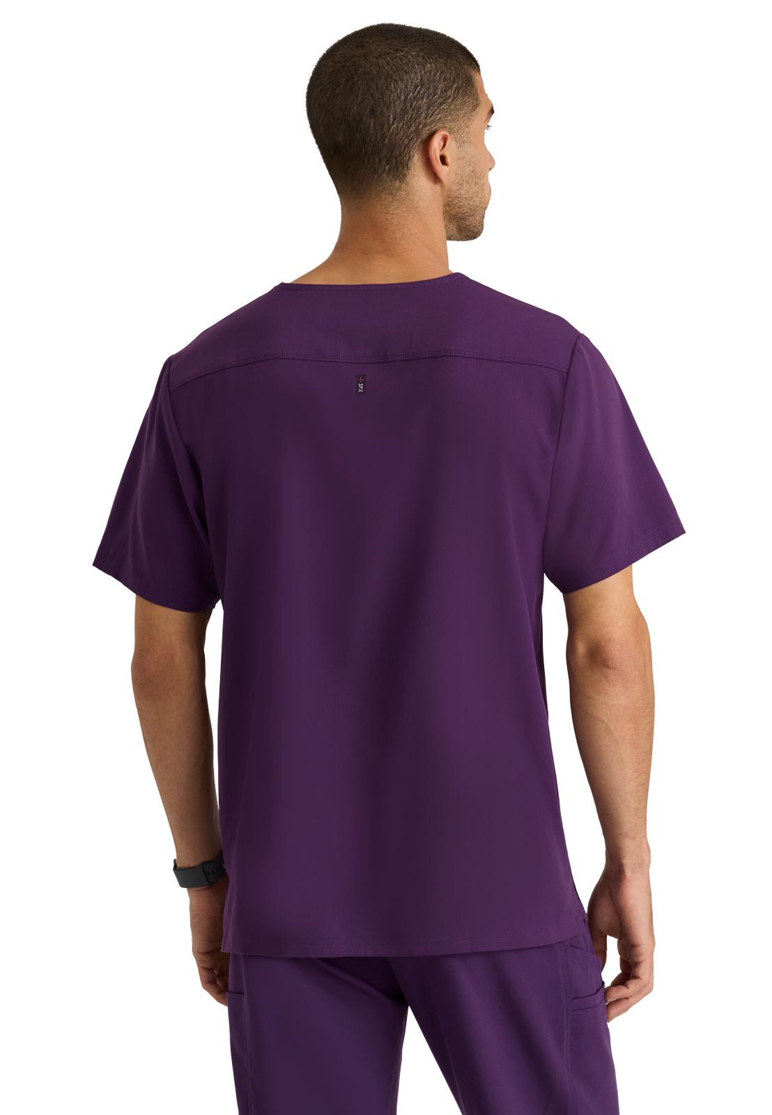 Grey's Anatomy Spandex Stretch - Men's Two-Pocket V-Neck Murphy Scrub Top 66