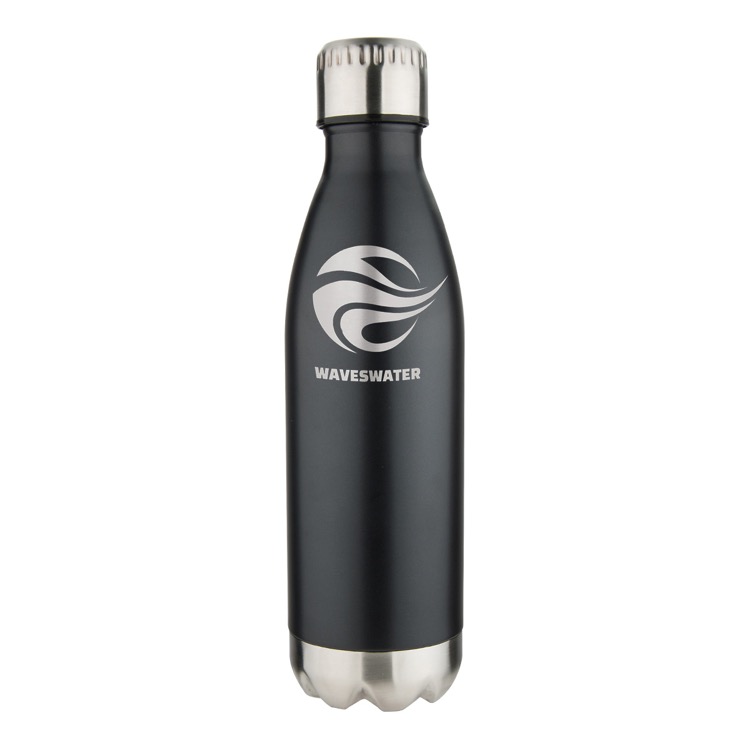 Endura 17 oz Cola Bottle with Stainless Steel Bottom, custom water bottle with logo imprint 2