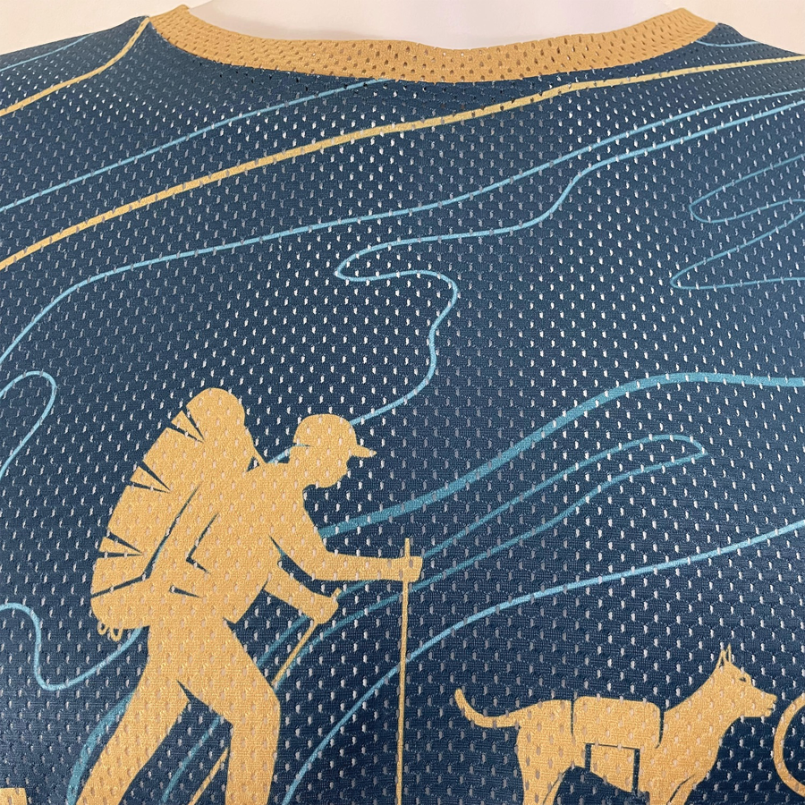 Unisex & Kids' Sublimation 140G Mesh Short Sleeve T-Shirt 7