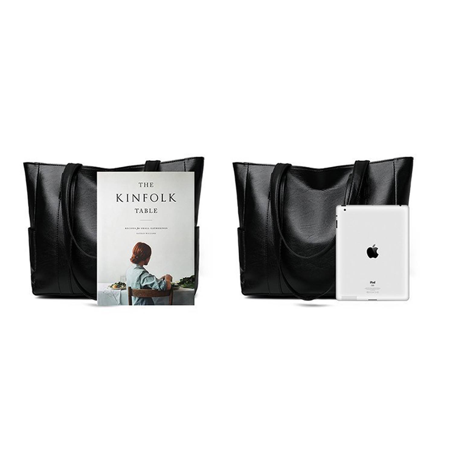 PU Leather Tote Shoulder Bag 3
