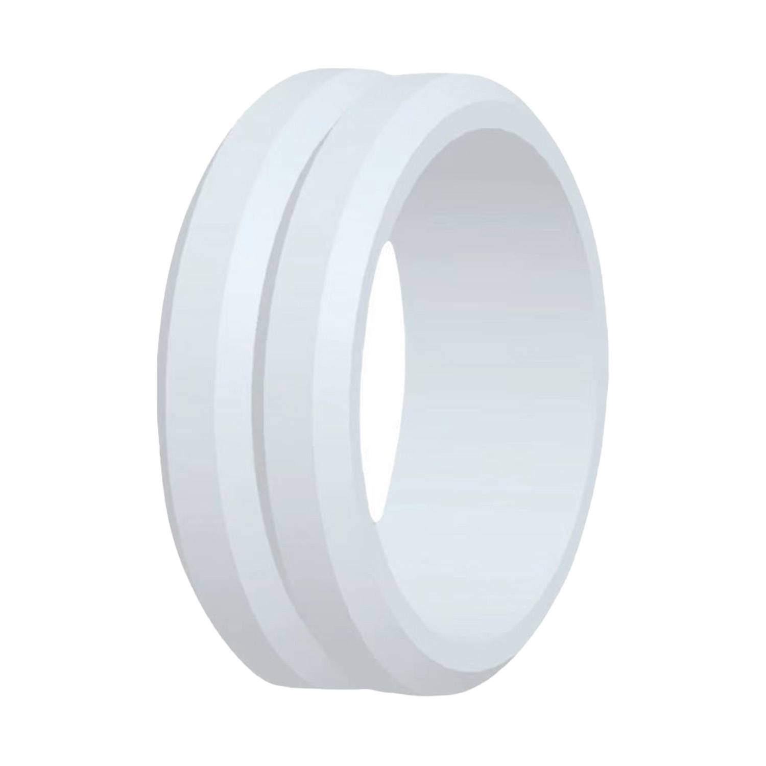 V-Groove Silicone Ring for Men – Flexible & Durable 2