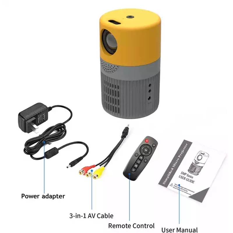 Portable Mini Led Projector 4