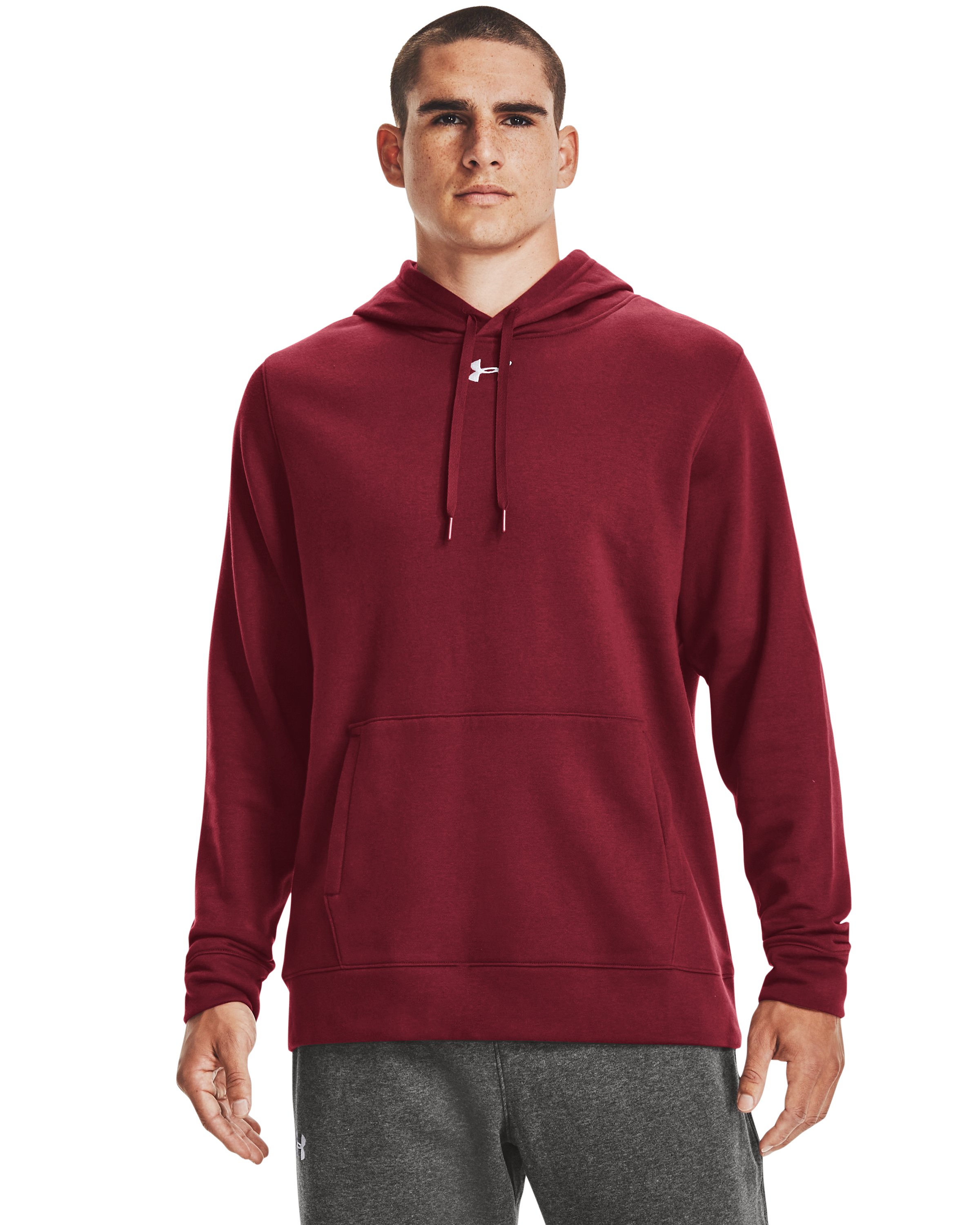 UA Hustle Fleece Men's Hoodie 9