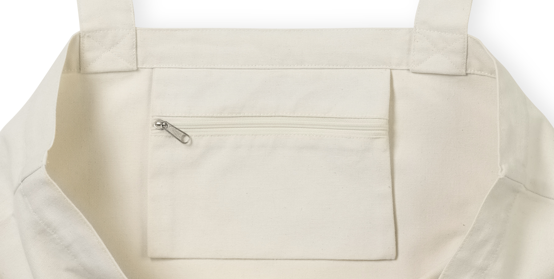 Recycled Cotton Shopper Tote with Interior Pocket - AWARE™ 14