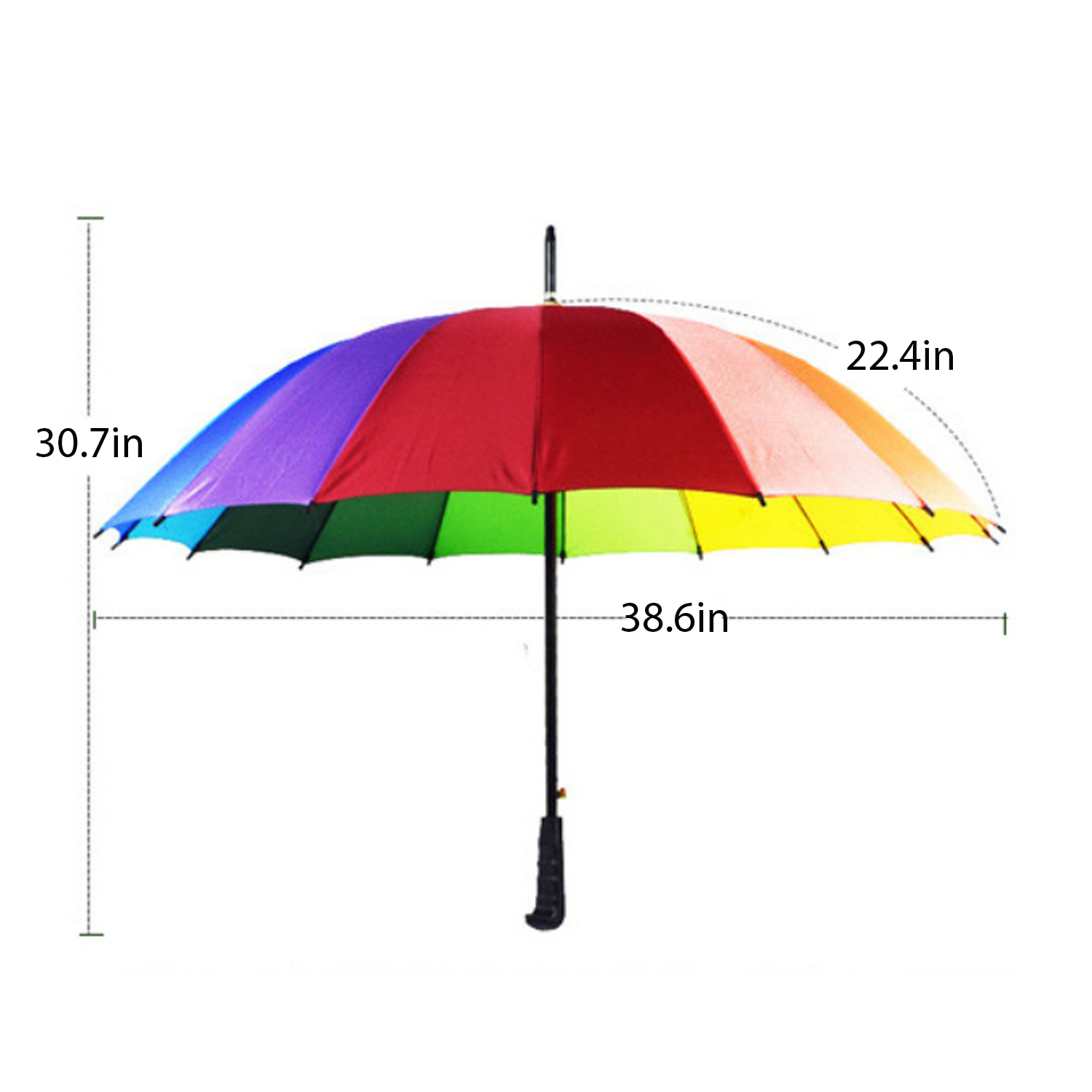Rainbow umbrella 1