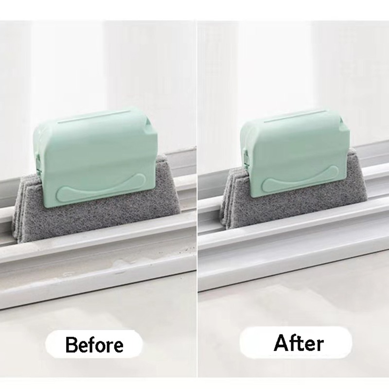 Creative Hand-held Window Groove Cleaning Brush 3