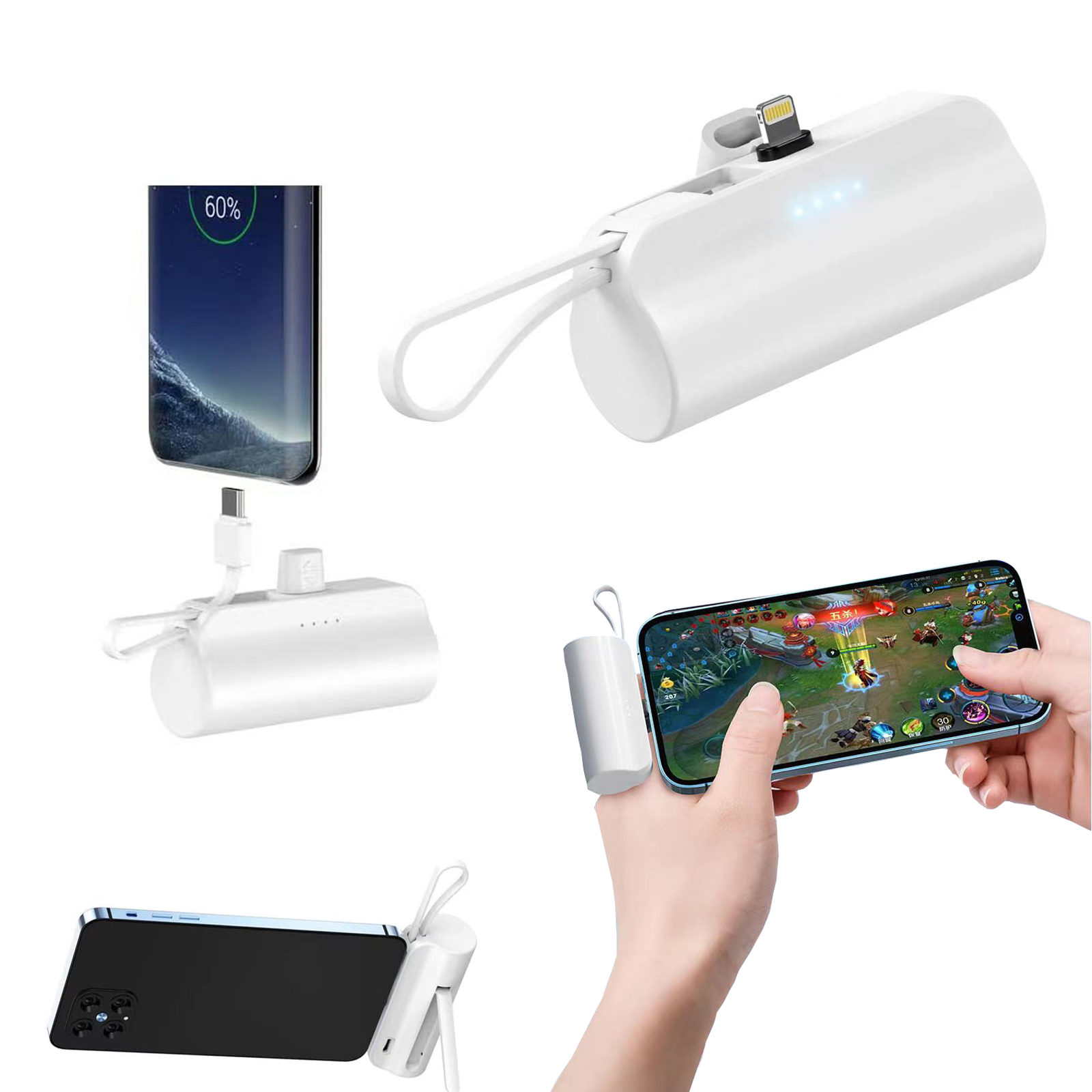 5000mAh Ultra Compact Portable Phone Charger Power Bank 2