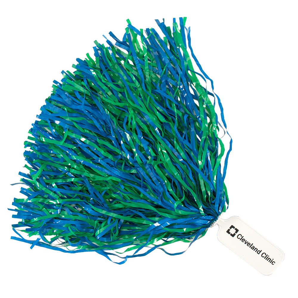 Solid Handle Pom, 750 Streamers 15