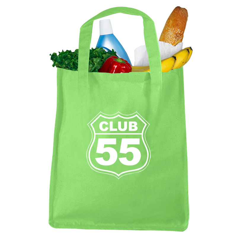 Canvas Book Bag, custom tote bag with logo imprint 9