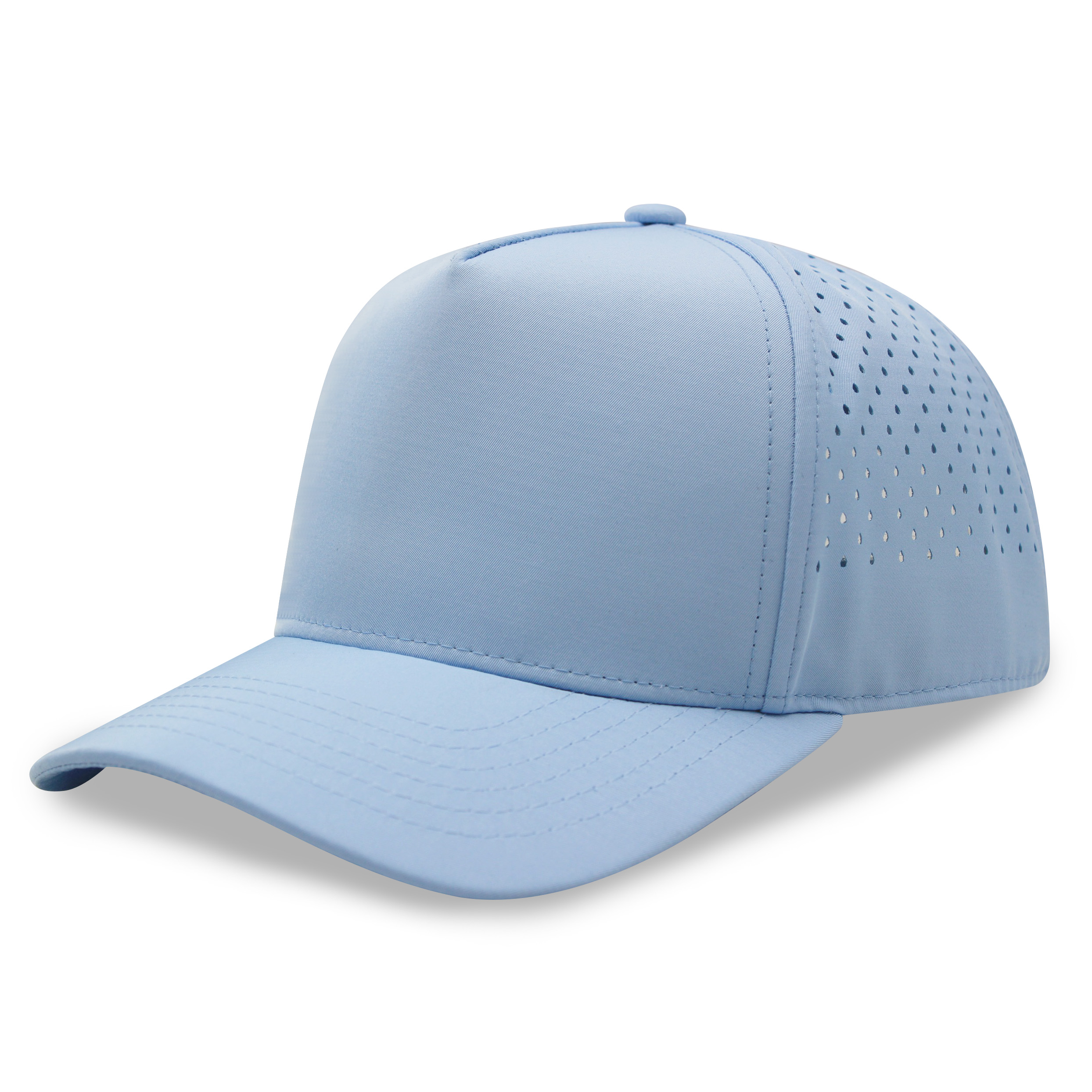 Athletic Golf Cap laser cut meshback