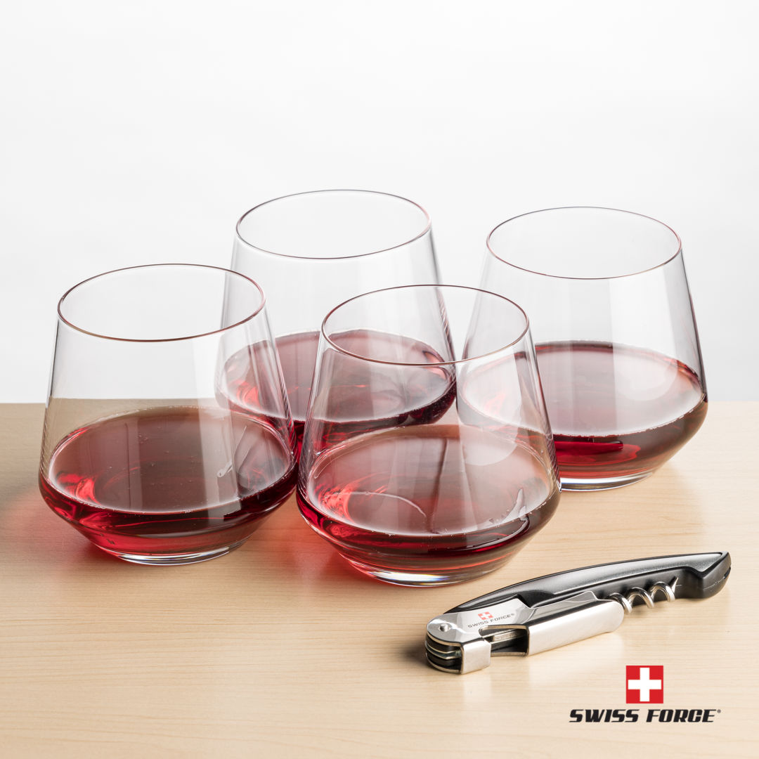 Swiss Force® Opener & Tucson Stemless Wine 23