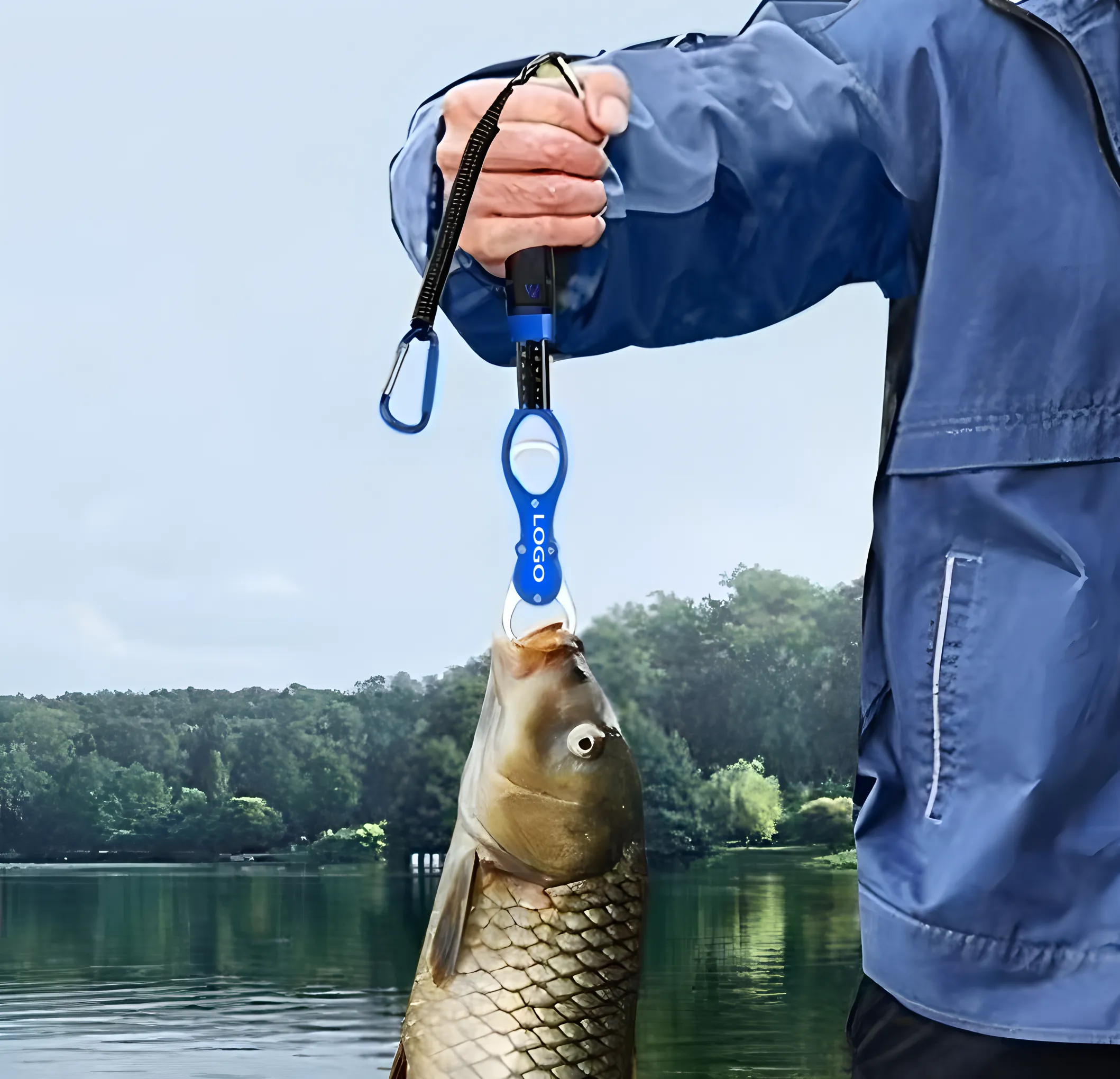 Aluminum Fish Gripper with Built In Scale 3