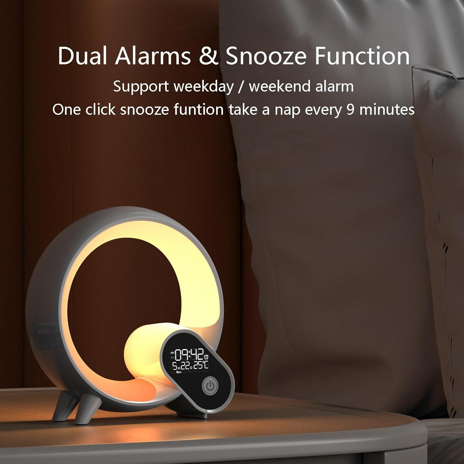 Digital Display Alarm Clock 7