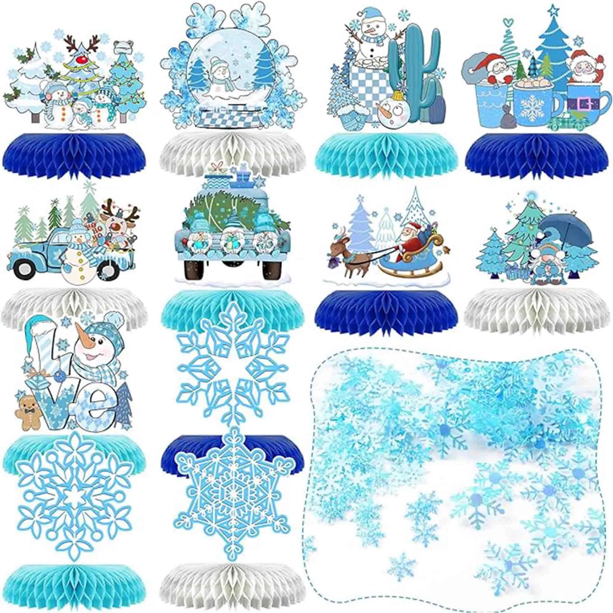 Custom 3D Honeycomb Centerpieces Ornaments Table Decoration 5