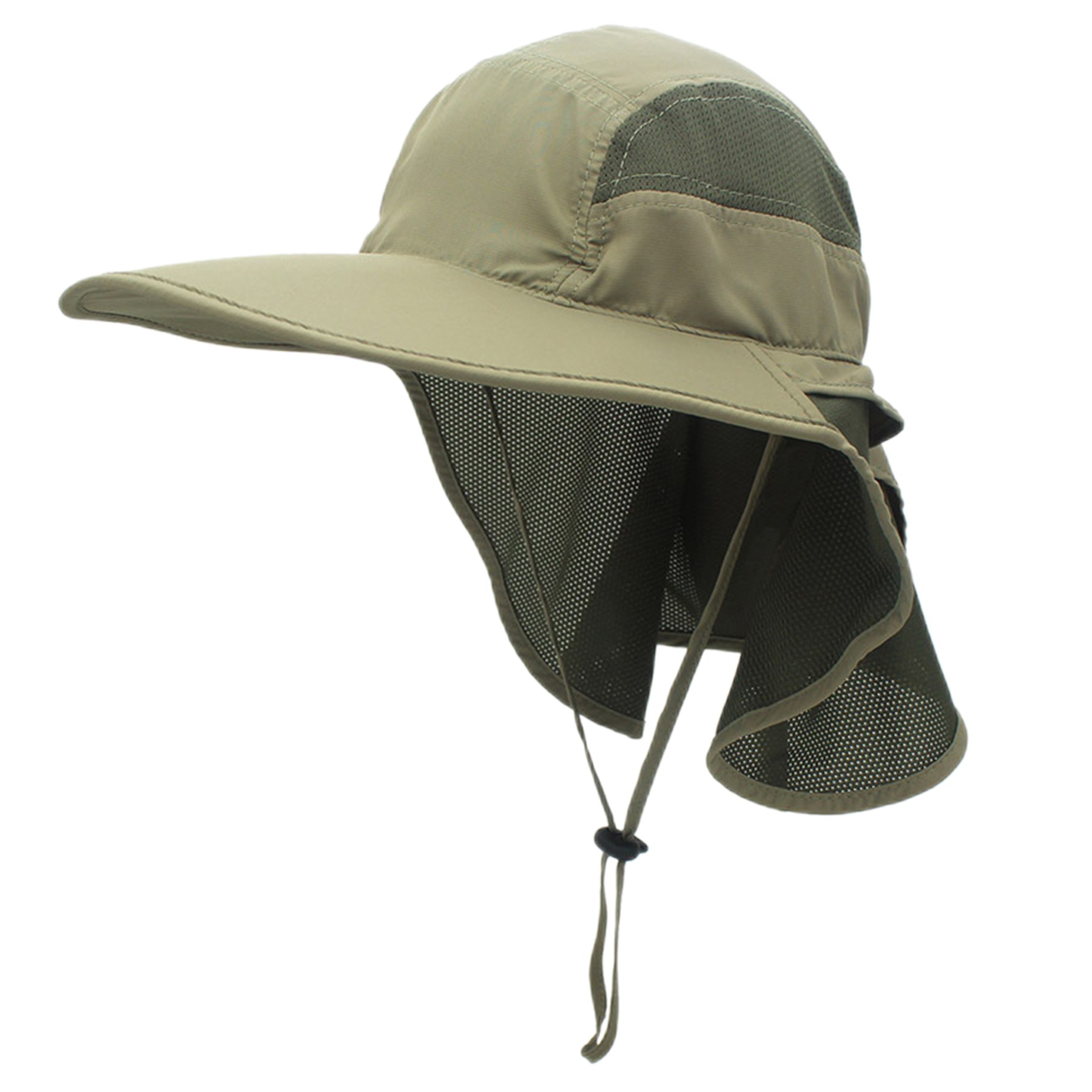Outdoor Large Brim Neck Cap 2