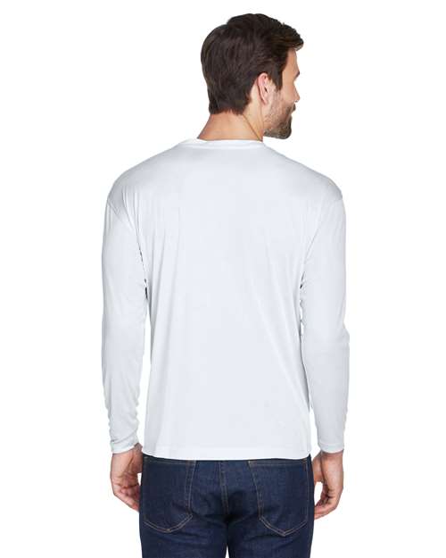 Men's Cool & Dry Sport Long Sleeve Performance Interlock T-Shirt - 8422 37