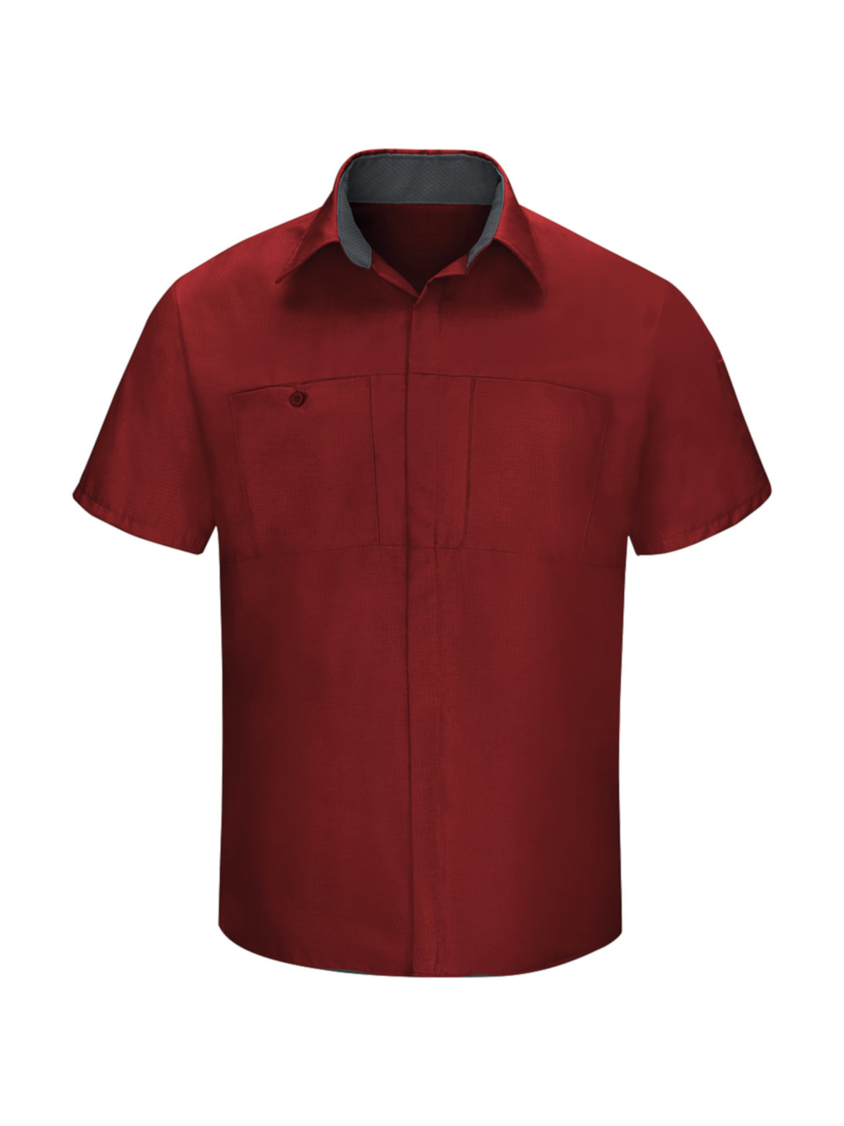 Red Kap Shirts -  Men's Short Sleeve Performance Plus Shop Shirt 20