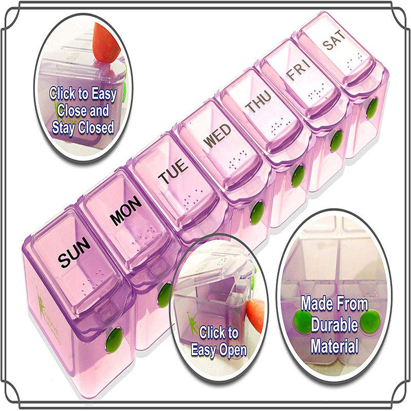 7-Day Medicine Reminder Pill Box 4