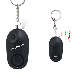 Elegant Safety Alarm Keychain With LED Light And 120DB Panic Sound 35