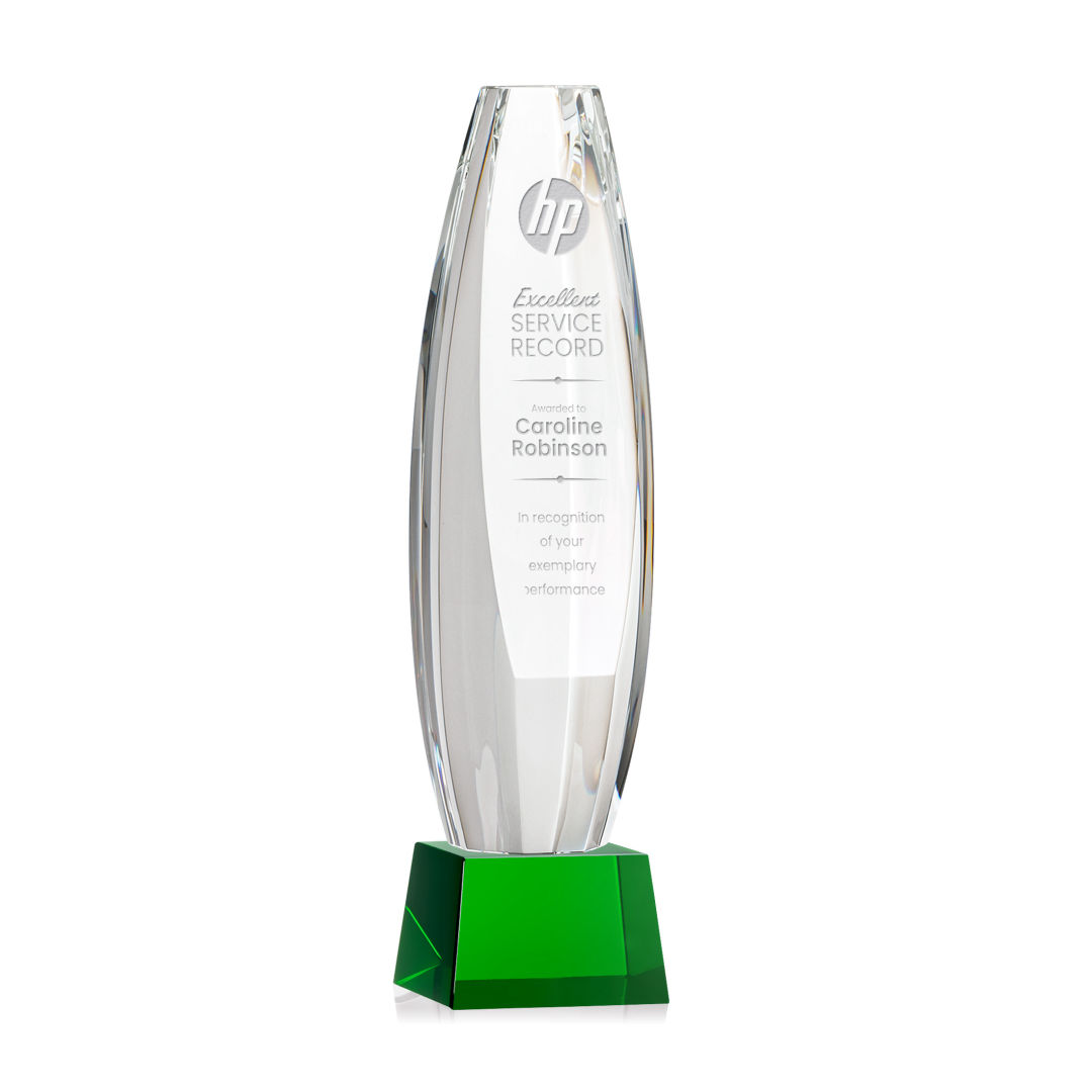 Hoover Award on Robson Base - Green 4