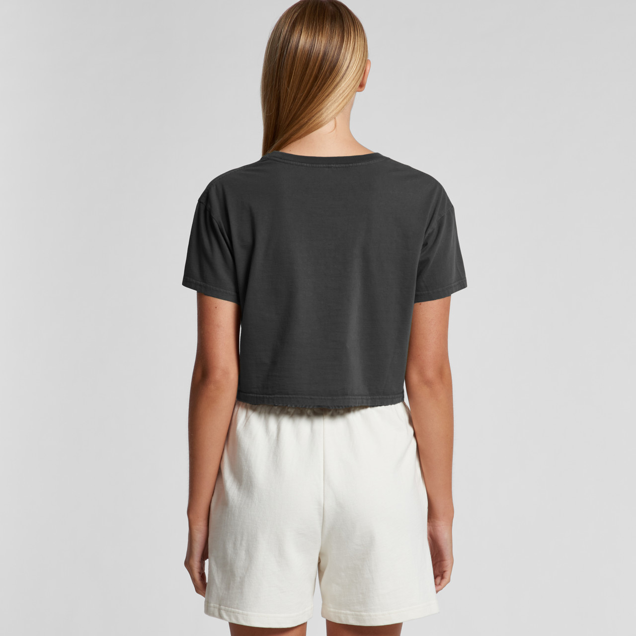 Wo's Faded Crop Tee | 4062F 17