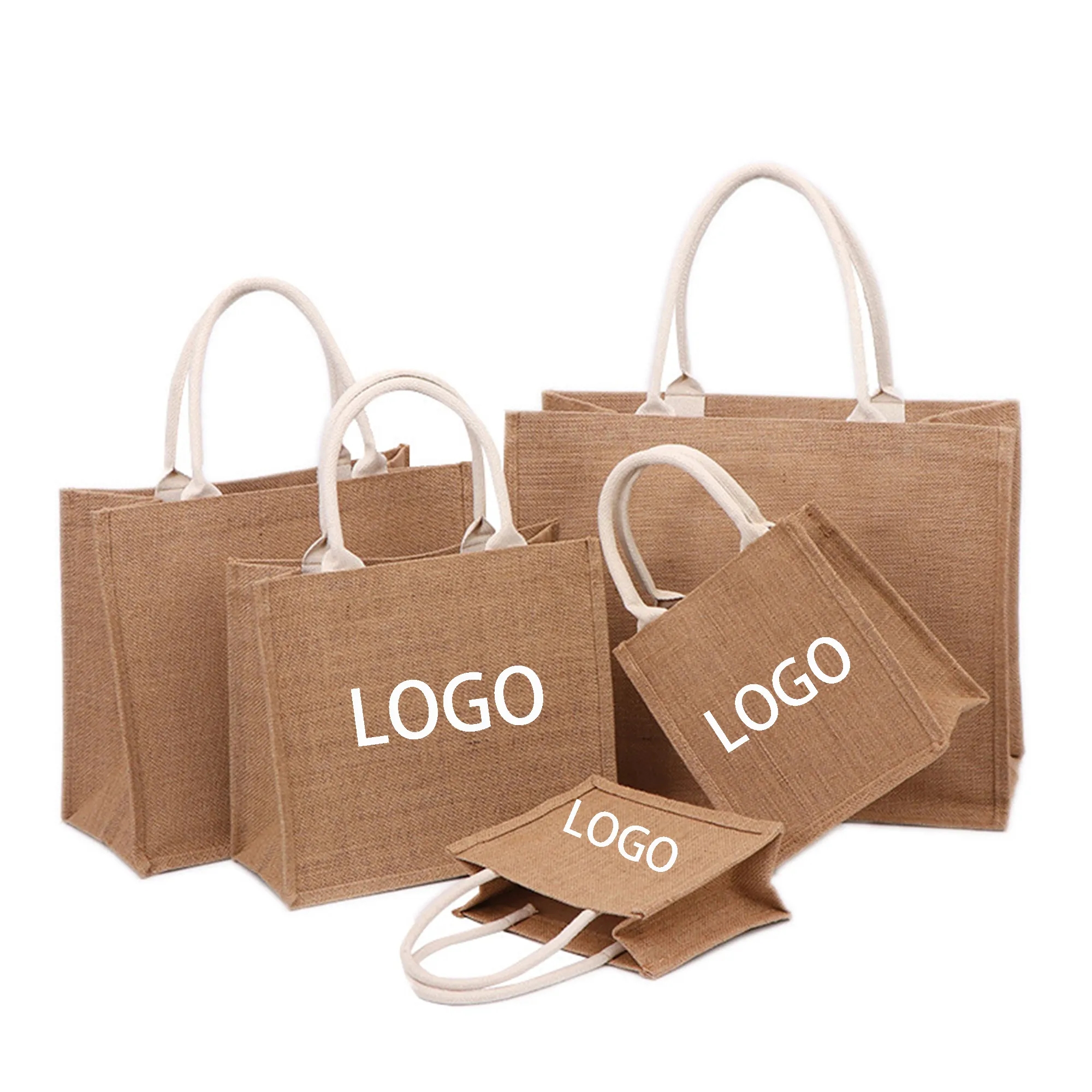 Portable Burlap Bag 2