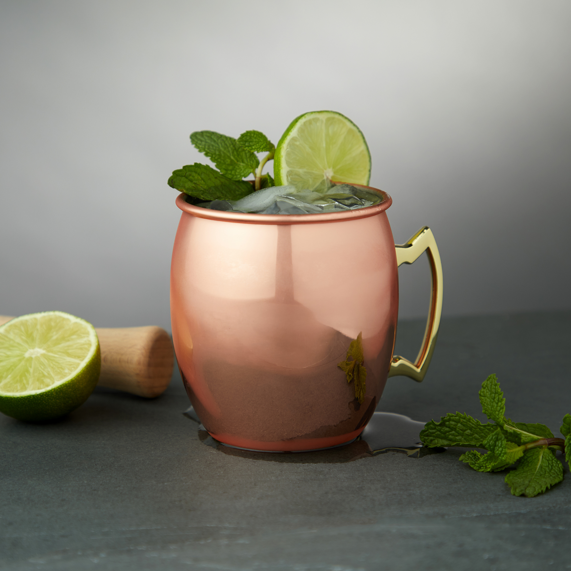 True® Moscow Mule Copper Cocktail Mug - Set of 2 2