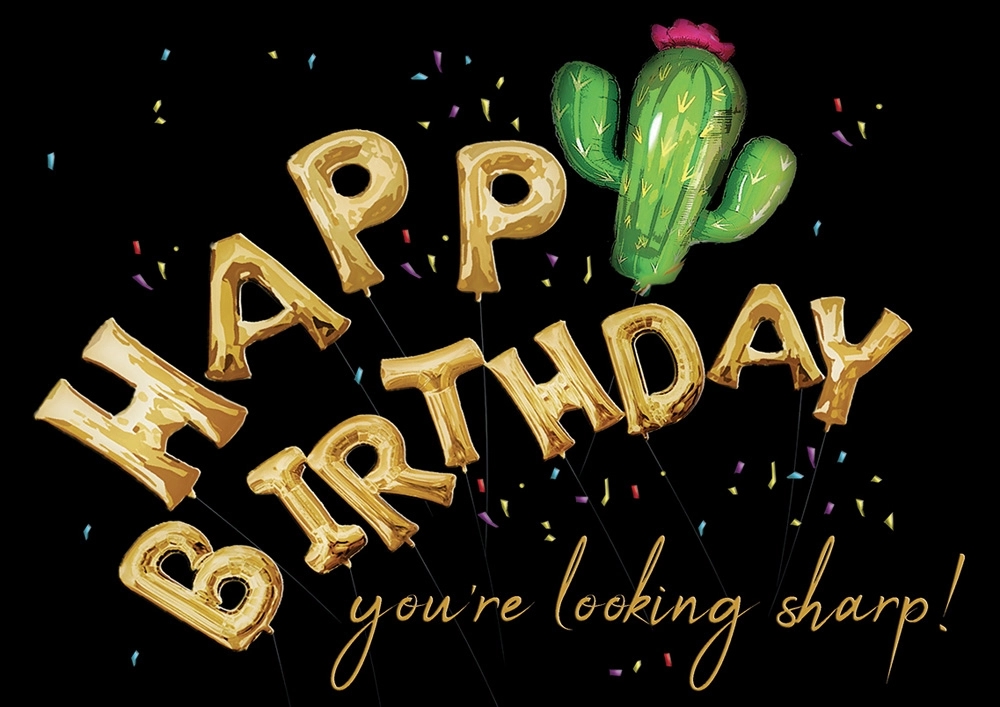 Looking Sharp! Birthday Cards 2