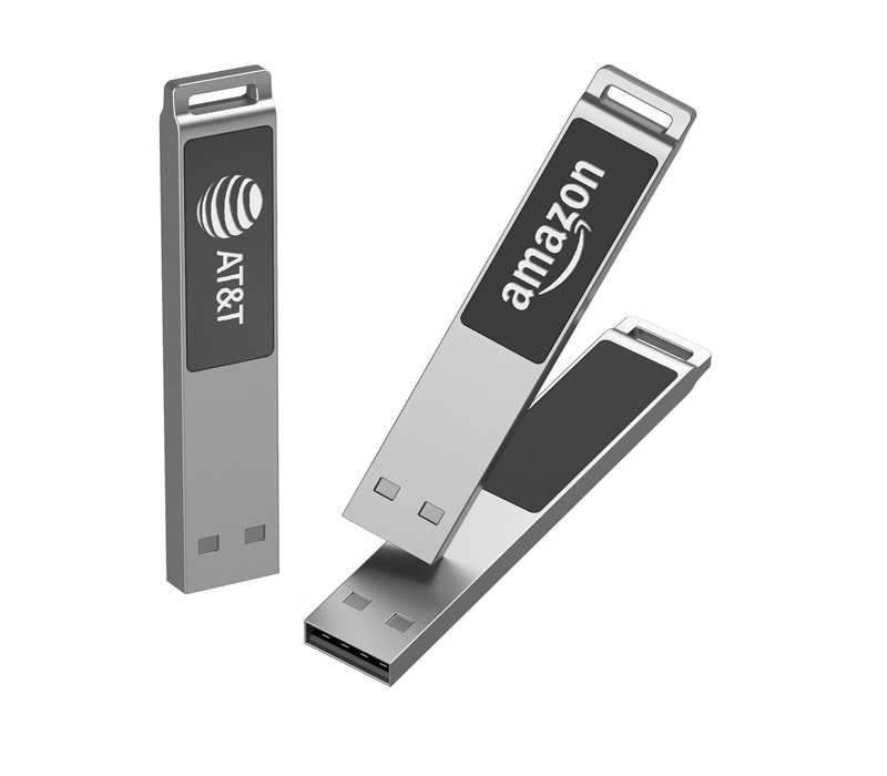 5 LED Light Up Logo USB Flash Drive 3