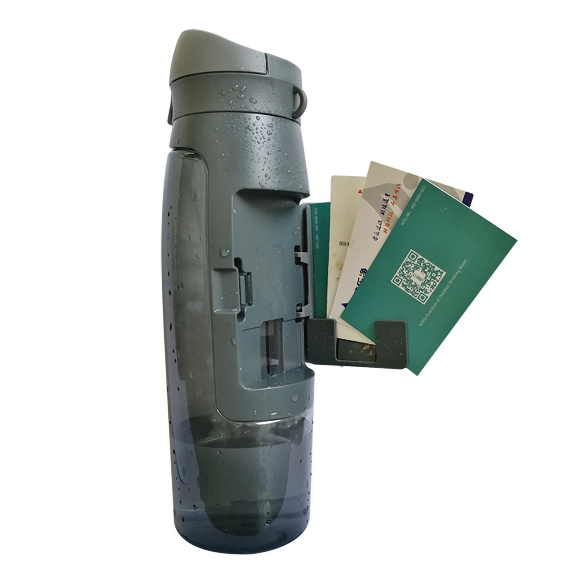 25 Oz. Sports Water Bottle w/Card Slot 2