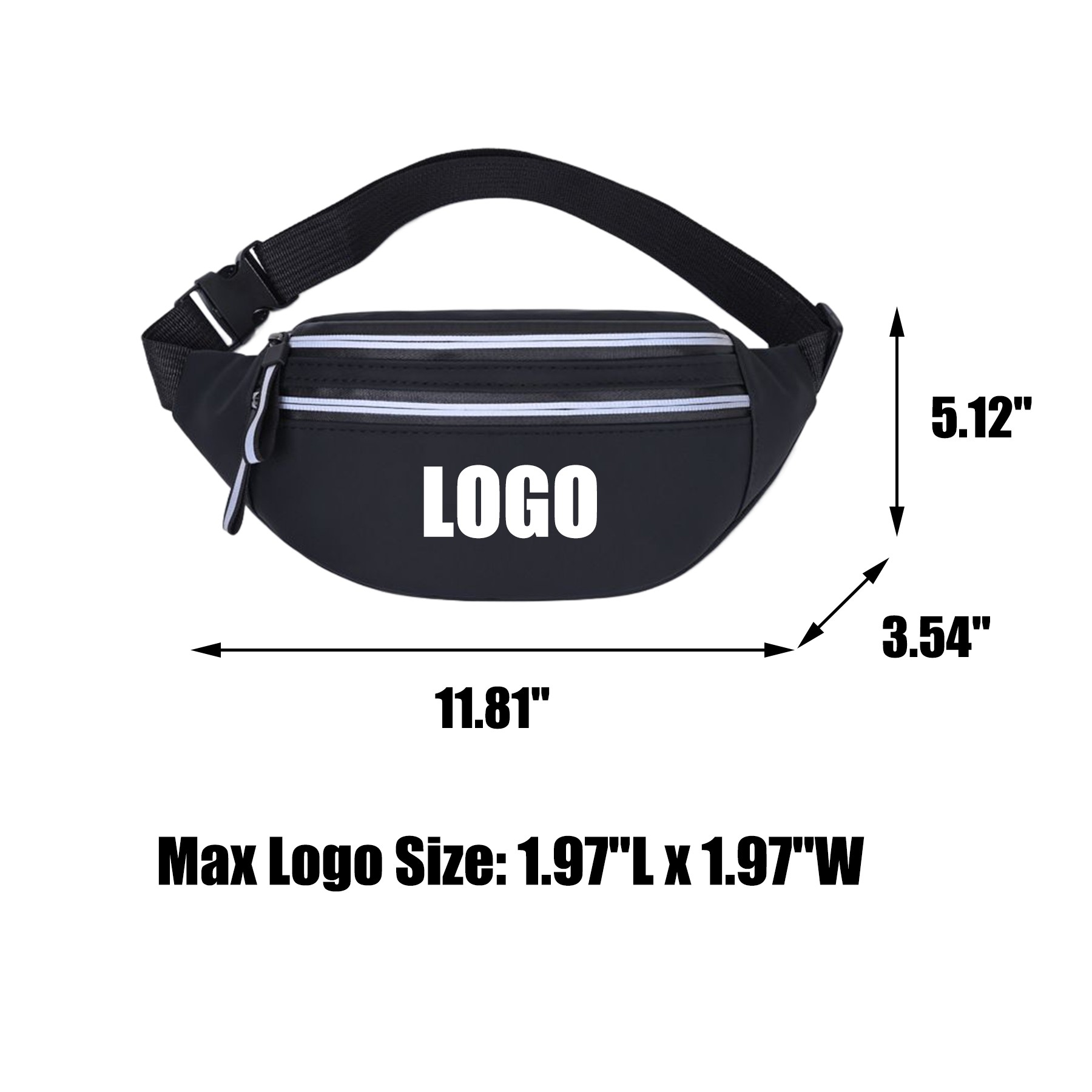 Oxford Reflective Waist Pack 2