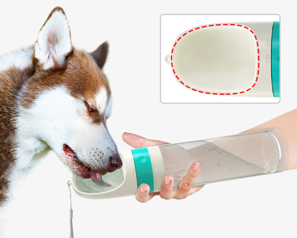 Portable Pet Feeder Water Bag