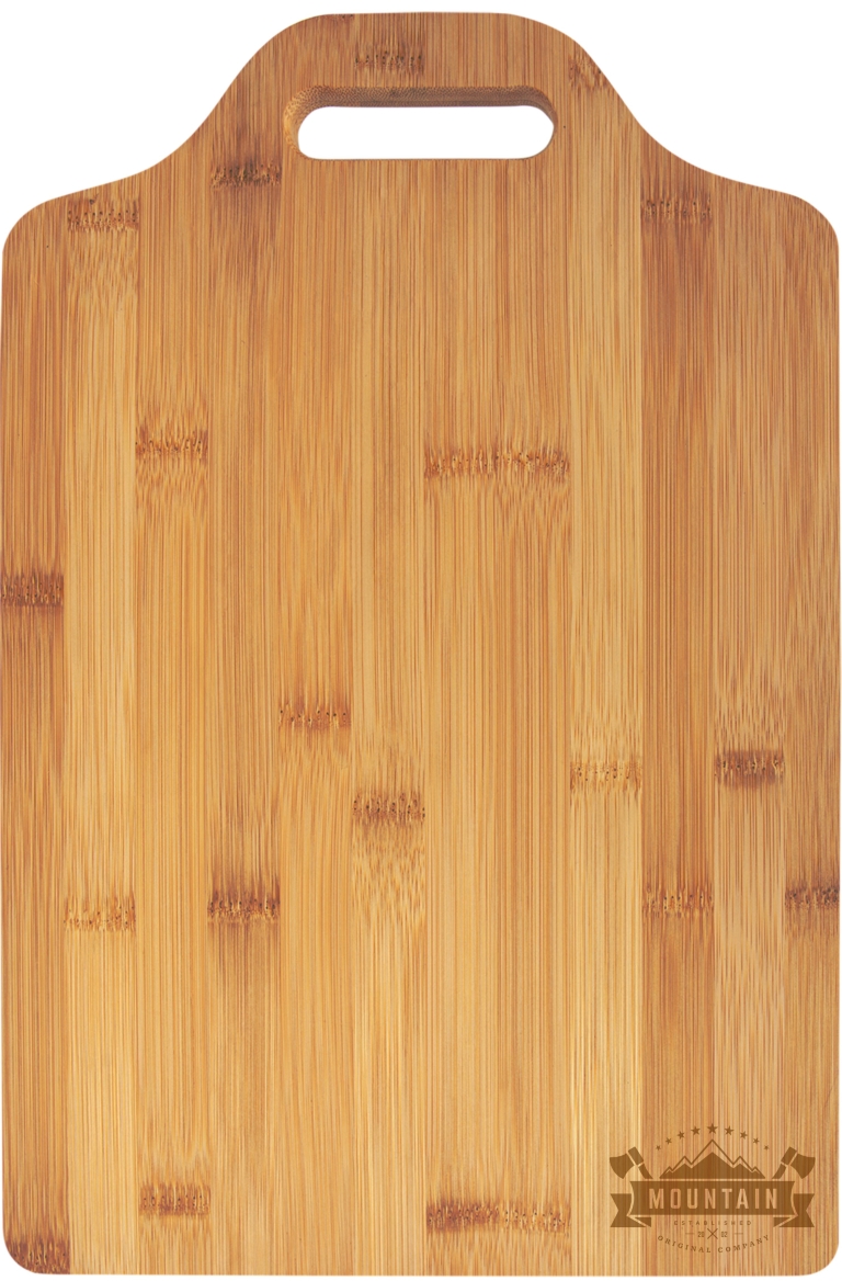 15" x 10 1/4" Bamboo Cutting Board with Handle